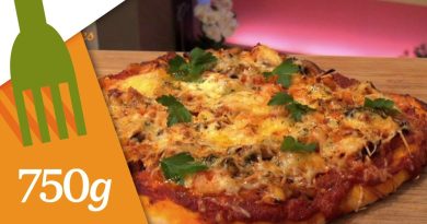 Pizza aux fruits de mer : une recette savoureuse de 750g