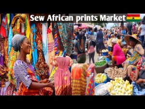Plongée dans le marché des imprimés africains au Ghana