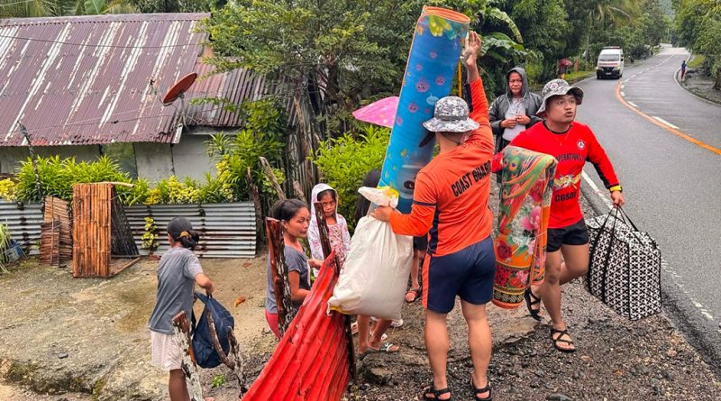 Handout / PHILIPPINE COAST GUARD-EASTERN SAMAR STATION / AFP