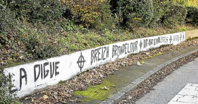 Plusieurs personnes en garde à vue après une rixe autour des tags de La Digue, à Lorient