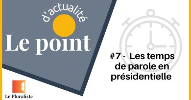 Point d'actualité #7 : Les temps de parole à la présidentielle