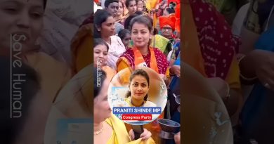 Politicienne Praniti Shinde : un départ enflammé !