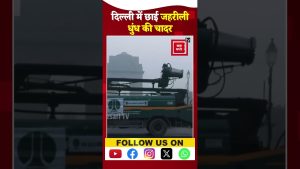 Pollution à Delhi : AQI atteint près de 370, smog toxique