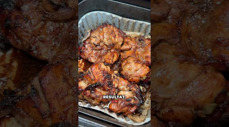 Poulet Laqué à l'Air Fryer : La Marinade Incontournable !