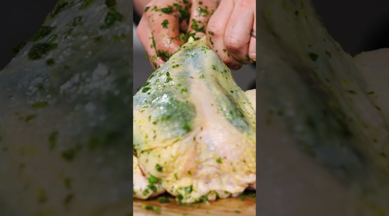 Poulet rôti aux herbes : la recette de Jamie Oliver