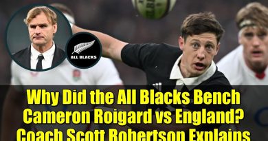 Pourquoi les All Blacks ont-ils mis Roigard sur le banc ? Explications de Robertson