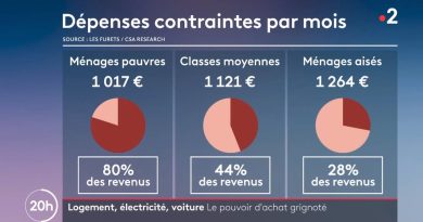 Pouvoir d'achat : les dépenses contraintes rognent le budget