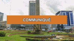 Préfecture d'Abidjan : Communiqué du 7 novembre 2025