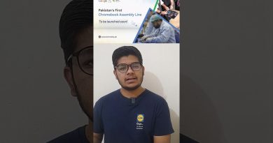 🇵🇰 Première ligne d'assemblage de Chromebooks au Pakistan ! 💻✨