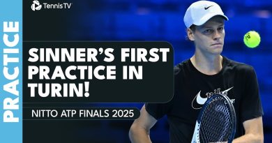 Première séance d'entraînement de Jannik Sinner avant les ATP Finals 2025 !