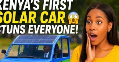 🇰🇪 Première voiture solaire du Kenya : Ruto l'essaie à Nairobi!
