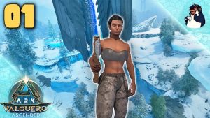 Premiers pas dans le BIOME GLACIAL 🥶 : Épisode 1 Valguero Ark