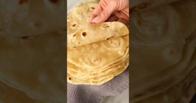 Préparez vos Tortillas de blé maison ! Recette en description