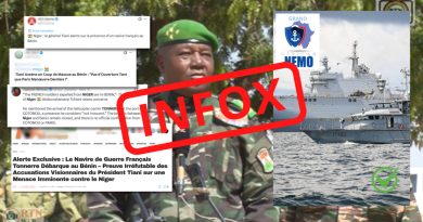 Niger: infox de la junte autour d’un exercice naval de l’armée française