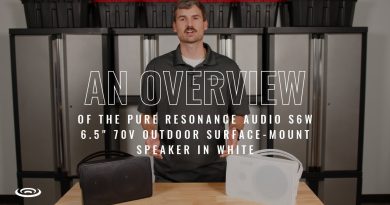 Présentation du haut-parleur extérieur Pure Resonance S6W 70V