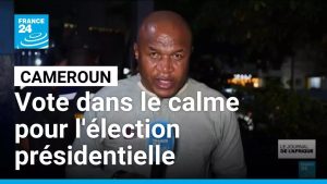 Présidentielle au Cameroun : vote serein, dépouillement en cours