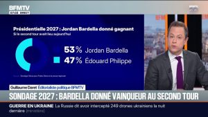 Présidentielle: un sondage place Jordan Bardella en tête au second tour, adversaires confondus