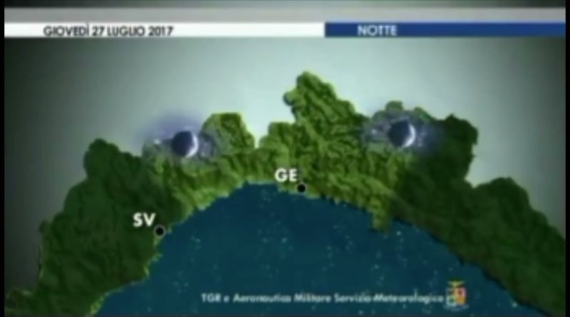Prévisions Météo Régionales TGR Ligurie - Rai 3
