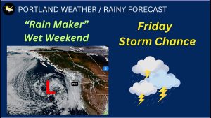 Prévisions Météo à Portland : Risque d'Orages et Jours Humides