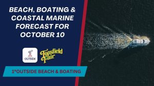 Prévisions maritimes côtières pour le 10 octobre : Plage et navigation