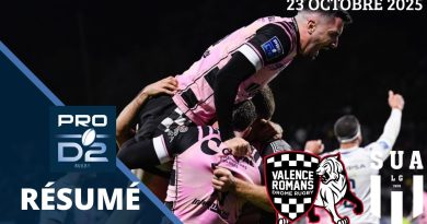 Pro D2 J8 : Résumé de Valence-Romans contre Agen 2025/26