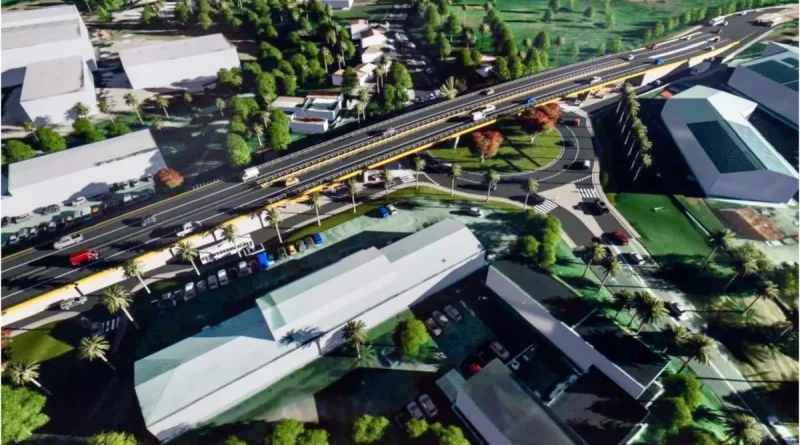 Prolongation du TCSP vers le nord atlantique de Martinique : le réaménagement du carrefour de Mango Vulcin est d’abord lancé par la CTM