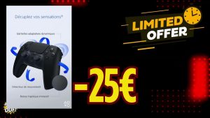 Promo exceptionnelle : -20€ sur la manette PS5 🎮 !