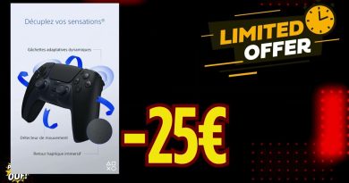 Promo exceptionnelle : -20€ sur la manette PS5 🎮 !