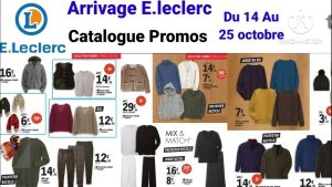 Promos E.leclerc : Catalogue du 14 au 25 octobre 💥