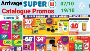 Promos Super U : Nouveautés du 07 au 19 octobre ! 💥