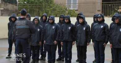 Promotion 2025 des cadets de la police municipale à Cannes