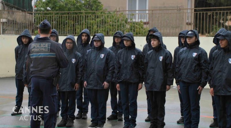 Promotion 2025 des cadets de la police municipale à Cannes