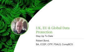 Protection des données : UK, UE et monde - Webinaire à jour