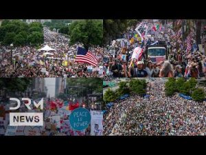 Protestation massive contre Trump à Washington : des centaines de milliers présents