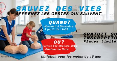 Pulse 1 Coeur : Initiation premiers secours - Ville de Rezé