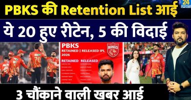 Punjab Kings : 20 Joueurs Retenus, 5 Libérés pour IPL 2026