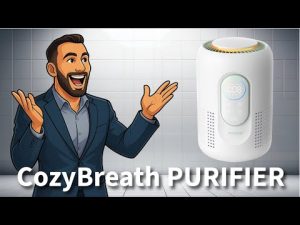 Purificateur d'air Momcozy CozyBreath : 4 filtres et suivi PM2.5