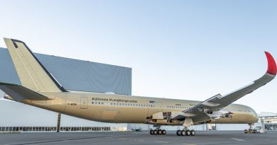 Qantas dévoile son premier Airbus A350-1000ULR du projet Sunrise après assemblage