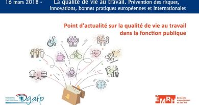 Qualité de vie au travail : actualités dans la fonction publique