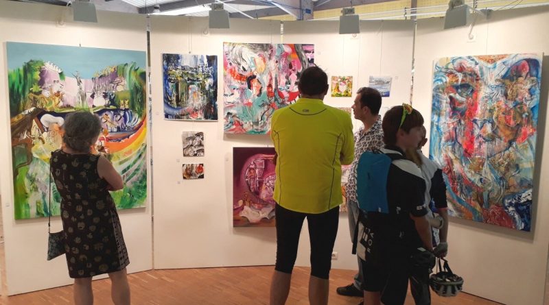 Quatorze artistes au salon d'art contemporain de Saint-Nicolas-d'Aliermont