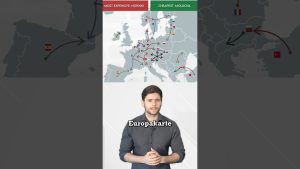 Que révèle cette carte de l'Europe ? 🤔