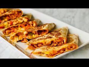 Quesadillas au poulet : recette rapide et facile !