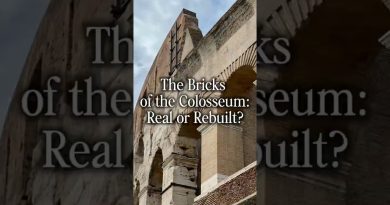 Qu'est-ce qui est vraiment ancien dans le Colisée ?