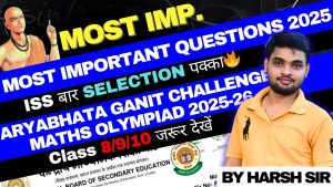 Questions Clés pour le Défi Aryabhata Ganit 2025-26