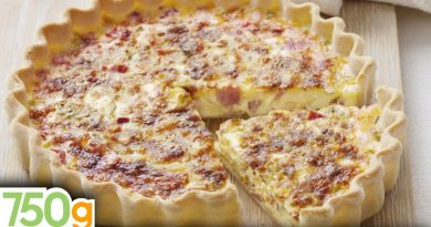 Quiche Lorraine : Recette facile avec sous-titres anglais