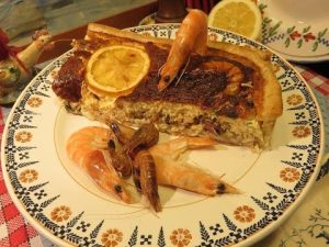 Quiche Normande aux Fruits de Mer de Grand-Mère Mitraille