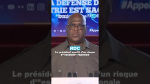 RD Congo : le président met en garde contre une escalade régionale