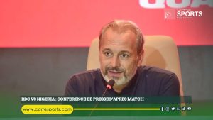 RDC-Nigeria : Dasabre rend hommage aux joueurs après le match