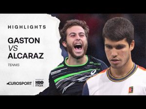 ROLEX PARIS MASTERS 2021 : Hugo Gaston et le public face à Alcaraz