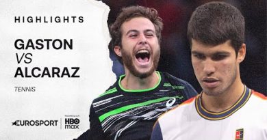 ROLEX PARIS MASTERS 2021 : Hugo Gaston et le public face à Alcaraz